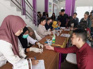 IAKN Palangka Raya Gelar Layanan Cek Kesehatan Gratis Bekerja Sama dengan Global Fund dan PKBI