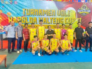 Tim Bola Voli Putra IAKN Palangka Raya Tampil di Laga Kedua Kapolda Cup II 2026
