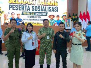 IAKN Palangka Raya Ikuti Sosialisasi UU Pengelolaan Sumber Daya Nasional, Perkuat Peran Bela Negara di Lingkungan Kampus