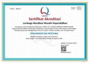 IAKN Palangka Raya Raih Kabar Baik! PPG Keagamaan Resmi Terakreditasi Pertama