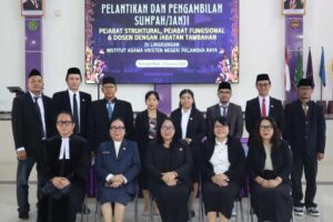 Rektor IAKN Palangka Raya Lantik Pejabat Baru, Perkuat Tata Kelola dan SDM